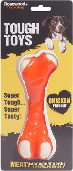 

Игрушка для собак Rosewood Meaty Chicken Takeaway Bone Large 40333