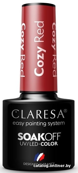 

Гель-лак Claresa Hybrid Cozy Red 5 мл