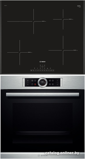 

Комплект встраиваемой техники Bosch HBG655BS1 + PIF651FB1E