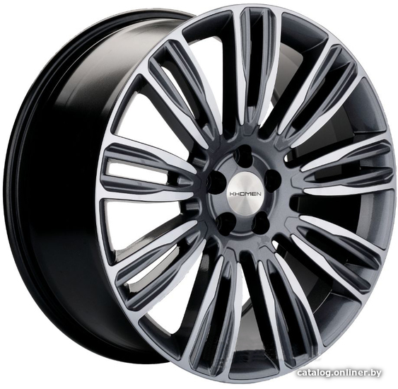 

Литые диски Khomen KHW2004 20x8.5" 5x120мм DIA 72.6мм ET 45мм Dark Chrome