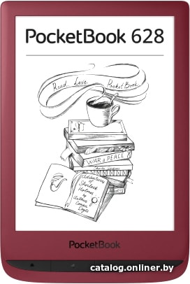 

Электронная книга PocketBook 628 (красный)