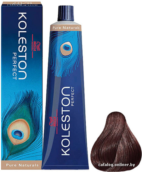 

Крем-краска для волос Wella Professionals Koleston Perfect 5/75 светло-коричневый (коричневый махагон)