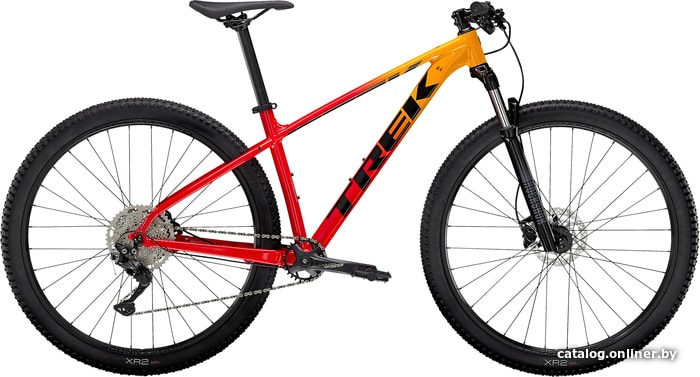 

Велосипед Trek Marlin 7 29 L 2021 (красный/желтый)