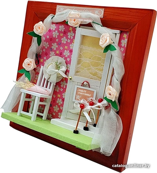 

Румбокс Hobby Day DIY Mini House настенная рамка Да здравствует любовь (13616)