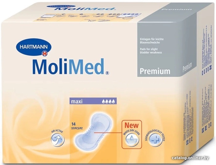 

Урологические прокладки Hartmann MoliMed Premium Maxi (14 шт)