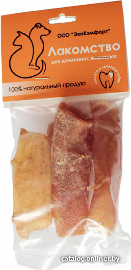 

Лакомство для собак ЭкоКомфорт Аорта говяжья сушеная 30 г