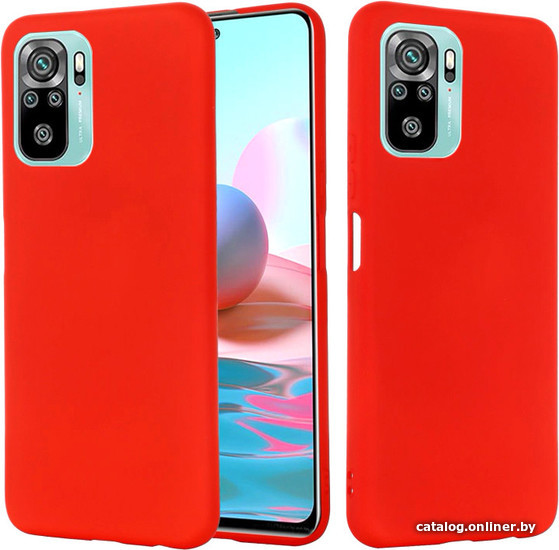 

Чехол для телефона Case Liquid для Redmi Note 10 (4G)/Redmi Note 10S (красный)