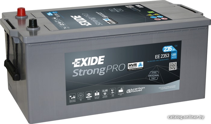 

Автомобильный аккумулятор Exide Strong PRO EE2353 (235 А/ч)