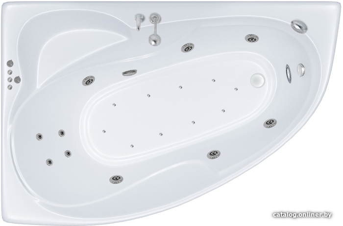 

Ванна Triton Николь гидромассажная 160x100L Премиум