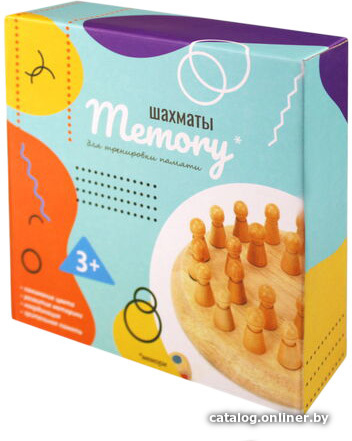 

Развивающая игра Десятое королевство Мемори шахматы Т-001