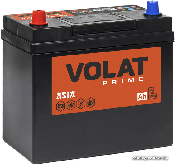 

Автомобильный аккумулятор VOLAT Prime Asia L+ (50 А·ч)