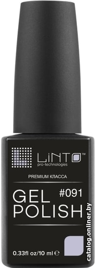 

Гель-лак Linto Gel Polish (тон 091) 10 мл