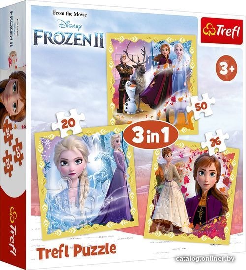 

Пазл Trefl Холодное сердце 2. Сила Анны и Эльзы 34847