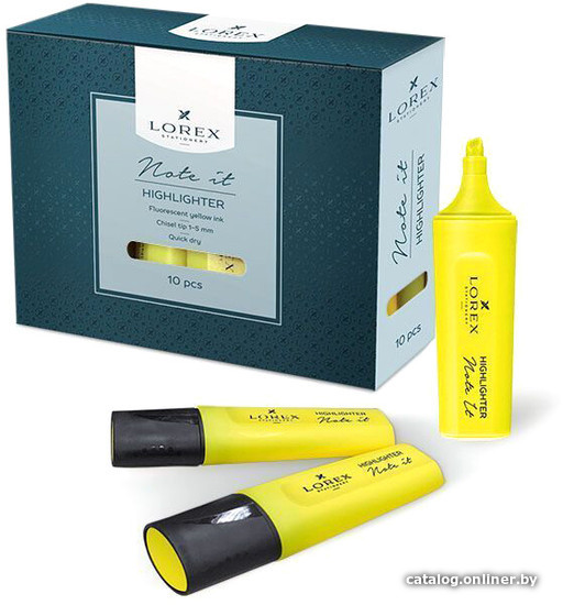 

Текстовыделитель Lorex Note It LXTMNI-Y (желтый)