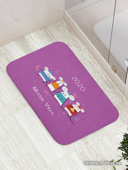 

Коврик для ванной JoyArty Мышиный год bath_185501
