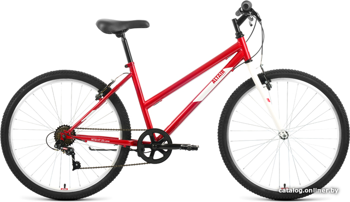 

Велосипед Altair MTB HT 26 Low р.15 2022 (красный/белый)