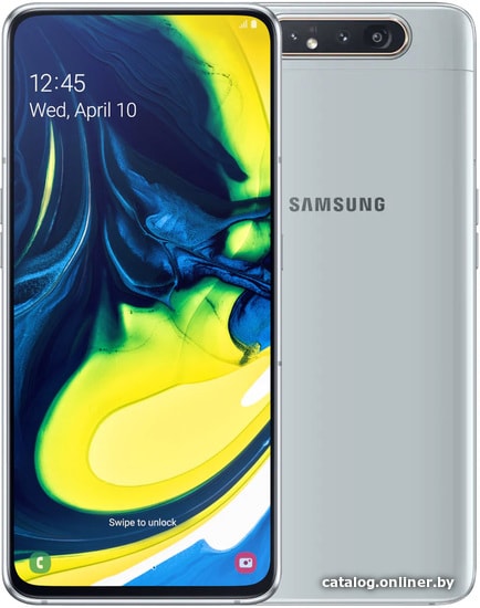 Samsung Galaxy A80 8GB/128GB (белый) смартфон купить в Минске