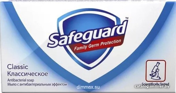 

Safeguard Туалетное мыло твердое Classic Pure White 90 г