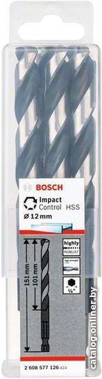 

Набор оснастки Bosch 2608577126 (5 предметов)
