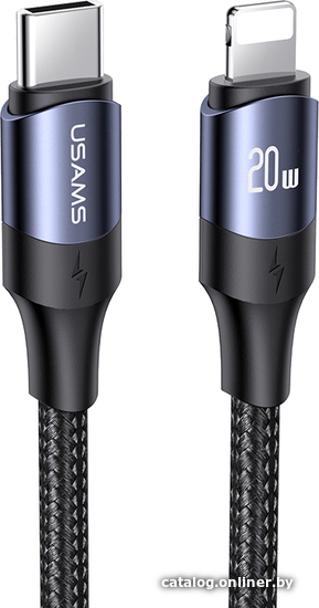 

Кабель Usams U71 USB Type-C - Lightning (1.2 м, черный)