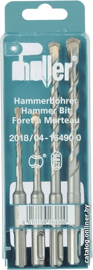 

Набор оснастки Heller 16490 0 (4 предмета)