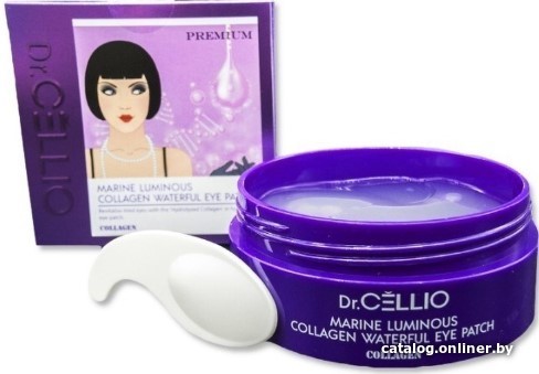 

Dr. Cellio Патчи под глаза Marine Luminous Collagen Waterful Eye Patch 60 шт