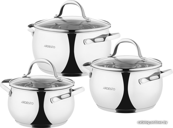 

Набор кастрюль Ardesto Gemini AR1906GSS