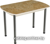 

Кухонный стол ВВР Пластиковый 110x70 (аламбра/подстолье прямое черный)
