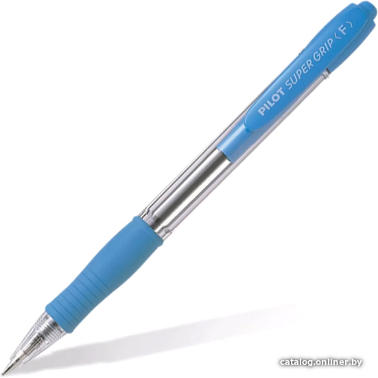 

Ручка шариковая Pilot Super Grip BPGP-10R-F (SL) (синий)