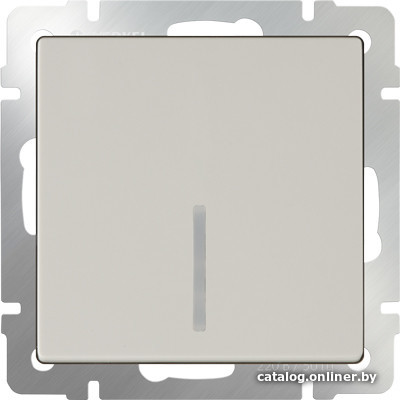 

Выключатель проходной Werkel WL03-SW-1G-2W-LED (слоновая кость)