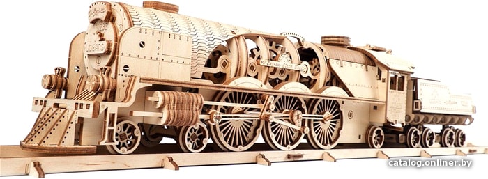 

3Д-пазл Ugears Локомотив c тендером V-Экспресс