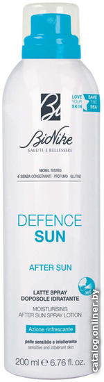 

Лосьон после загара BioNike Увлажнящий Defence Sun After Sun Spray Lotion 200 мл