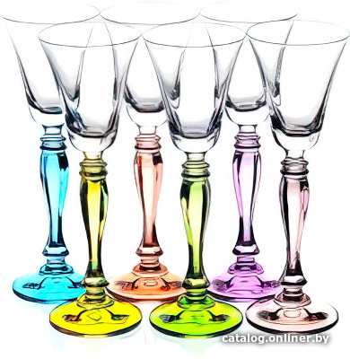 

Набор рюмок Bohemia Crystal Виктория 40727/D4646/50