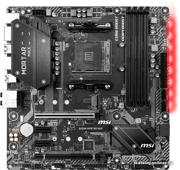 

Материнская плата MSI B450M Mortar Max
