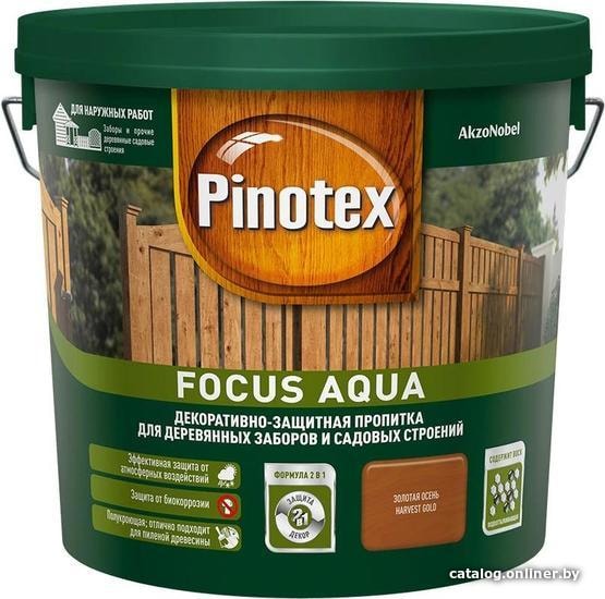 

Пропитка Pinotex Focus Aqua 5 л (рябина)