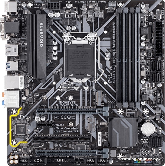 

Материнская плата Gigabyte B365M D3H (rev. 1.0)
