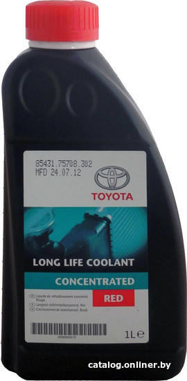 

Антифриз Toyota Long Life Coolant Concentrated RED 1л [08889-80015]