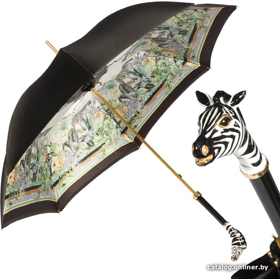 

Зонт-трость Pasotti Nero Africa Zebra Lux