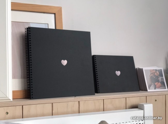 

Фотоальбом Cardsi Maxi black 25х25 см (до 96 фото) черный