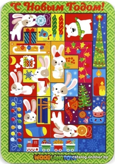 

Мозаика/пазл WoodLand Toys Тетрис С Новым Годом 148112