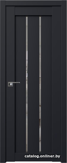 

Межкомнатная дверь ProfilDoors 49U 90x200 (черный матовый/стекло прозрачное)