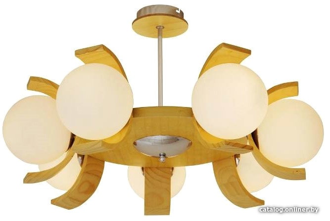 

Припотолочная люстра Sfera-sveta 85391/7B WOOD+CH