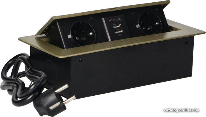 

Блок розеток Orno OR-AE-13126(GS)/BR