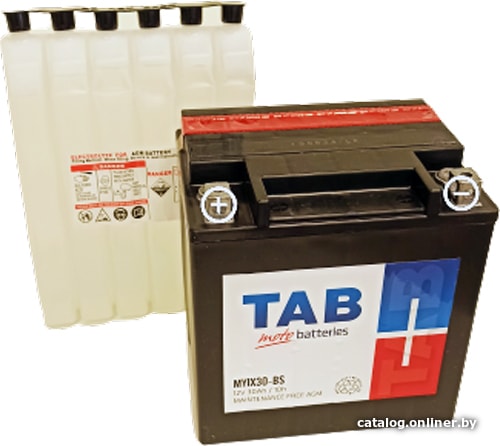 

Мотоциклетный аккумулятор TAB YIX30-BS (30 А·ч)