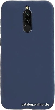 

Чехол для телефона Case Matte для Xiaomi Redmi 8 (синий)