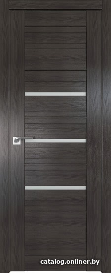 

Межкомнатная дверь ProfilDoors 18X 40x200 (грей мелинга, стекло матовое)