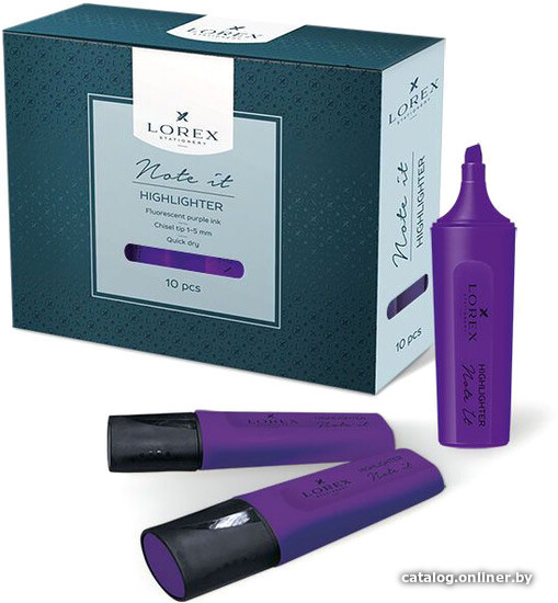 

Текстовыделитель Lorex Note It LXTMNI-V (фиолетовый)