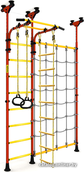 

Детский спортивный комплекс Kampfer Gridline Ceiling (красный/желтый)