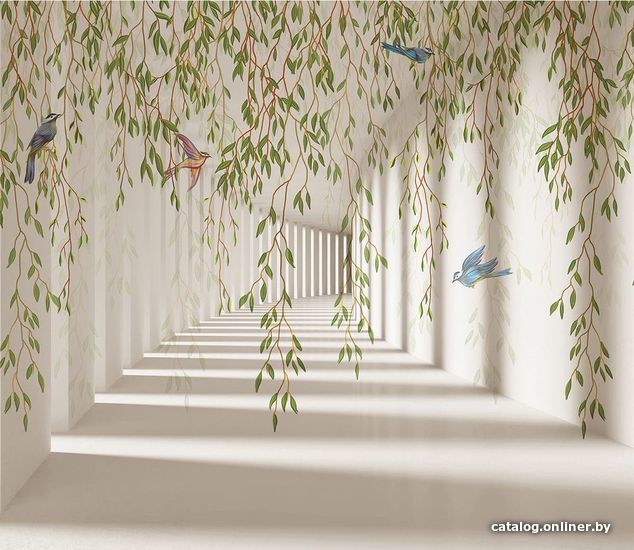 

Виниловые обои Citydecor Flower Tunnel 3D 4 300x270