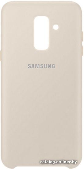 

Чехол для телефона Samsung Dual Layer Cover для Samsung Galaxy A6+ (золотистый)